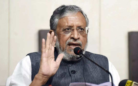 बिहार के पूर्व उपमुख्यमंत्री सुशील मोदी का निधन  उन्होंने दिल्ली के एम्स में अंतिम सांस ली