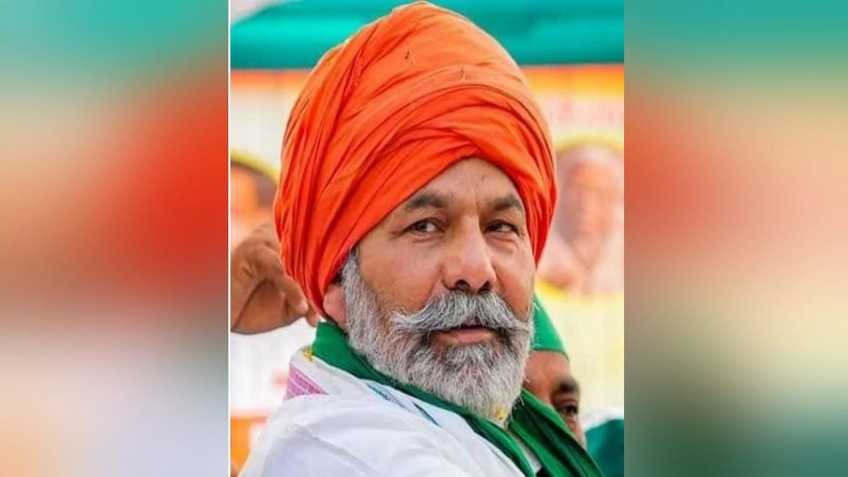 मंगलौर के मन्नाखेड़ी पहुंचे भाकियू के राष्ट्रीय प्रवक्ता राकेश टिकैत 