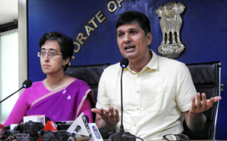 दिल्ली में जल संकट के बीच राजनीति भी जारी, सौरभ भारद्वाज ने एलजी को दी चुनौती