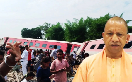 गोंडा रेल हादसे को लेकर एक्शन में सीएम योगी, रेलवे ने भी जारी किया हेल्पलाइन नंबर