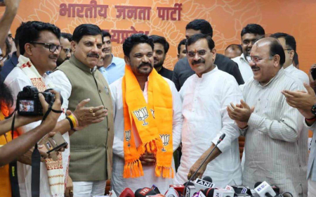 जयस के संस्थापक महेंद्र कन्नौज ने सैकड़ों कार्यकर्ताओं के साथ थामा भाजपा का दामन