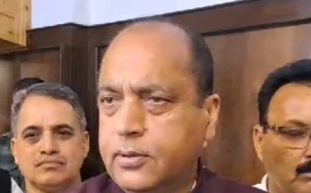 कांग्रेस के मंत्री हमें मर्यादा नहीं स‍िखाएं : जयराम ठाकुर