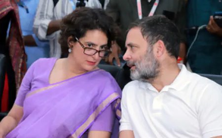 राहुल-प्रियंका रविवार को वायनाड में करेंगे रैली