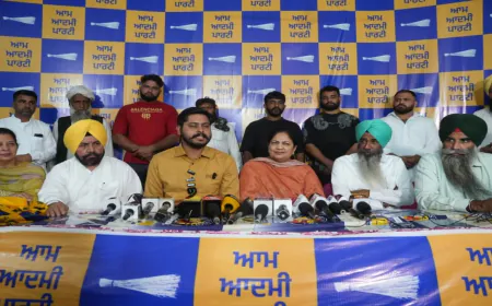 Tarn Taran में AAP का कारवां हुआ और बड़ा — गुज्जर भाईचारे के कई Prominent Leaders पार्टी में शामिल, Sherry Kalsi बोले “अब Constituency का Development रुकने वाला नहीं”