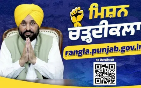 ‘Mission Chardikala’ को मिला जनता का अपार समर्थन: CM Mann बोले – “Punjab बढ़ेगा आगे, हर हाल में”