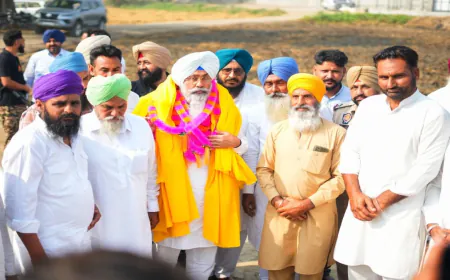 AAP उम्मीदवार Harmeet Sandhu के पक्ष में लहर तेज, गांव Panjwar Khurd के लोगों ने जताया पूरा समर्थन