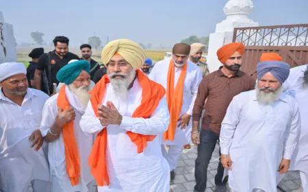 गांव Panjwar Kalan में Harmeet Sandhu को मिला ज़बरदस्त समर्थन, लोगों ने कहा – 'AAP' ही Development की राह