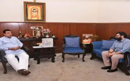 Union Minister Nitin Gadkari से मिले सांसद Kartikeya Sharma, Panchkula की तीन Road Projects पर की चर्चा