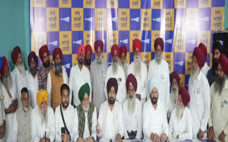 Tarn Taran By-Election: Freedom Fighter परिवारों ने APP उम्मीदवार Harmeet Sandhu को दिया समर्थन कहा – Mann सरकार पर है पूरा भरोसा, Sandhu की जीत सुनिश्चित करेंगे