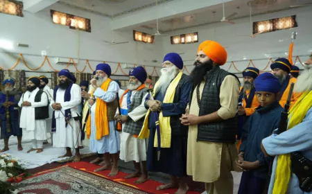 श्री आनंदपुर साहिब ‘हिंद दी चादर श्री गुरु तेग बहादुर जी’ के 350वें शहीदी दिवस पर पंजाब सरकार का बड़ा आयोजन, लोगों में उत्साह और श्रद्धा