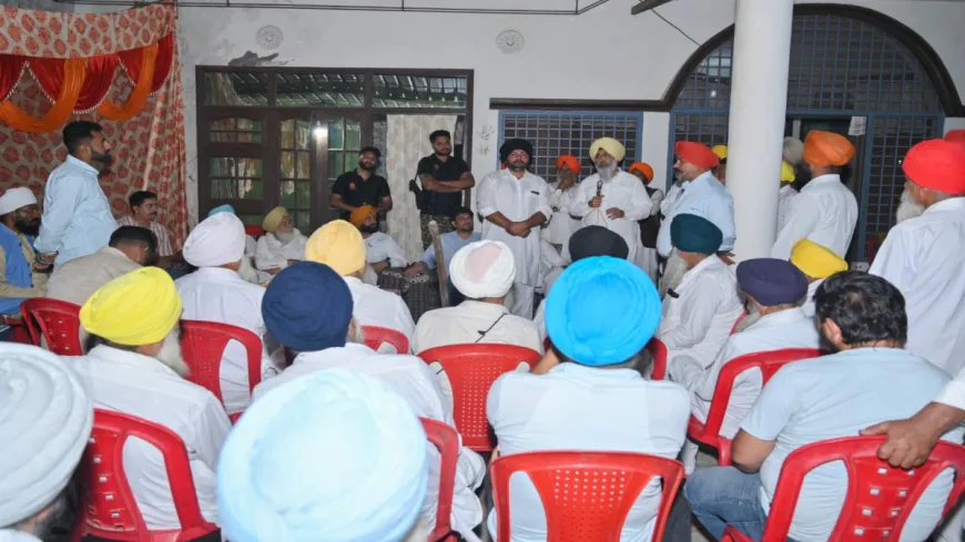Tarn Taran का विकास पटरी पर लाना APP का लक्ष्य: Harmeet Sandhu को गांव Aima Kalan में मिला भरपूर समर्थन