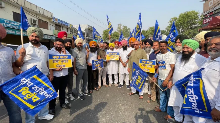 Akali और Congress ने दिया Drug Mafia को संरक्षण, Punjab को नशा मुक्त बनाना Mann सरकार का Mission: Harmeet Sandhu