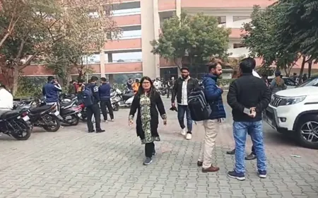 Chandigarh court को बम से उड़ाने की धमकी:ई-मेल पर लिखा- ड्रोन से हमला करेंगे, पुलिस ने चारों तरफ से एरिया सील किया