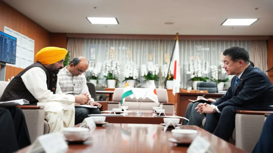 Industrial World में गूंजेगा Punjab का नाम: CM Mann ने Japan में बड़े industrialists को दिया Investment का निमंत्रण