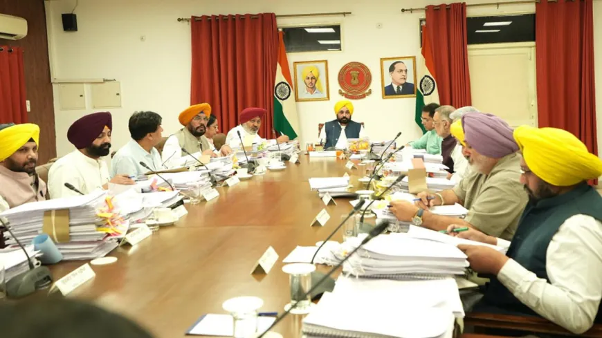पंजाब सरकार की कैबिनेट मीटिंग आज:दोपहर 12 बजे सीएम मान के निवास पर होगी; मनरेगा पर कल होगा स्पेशल सेशन
